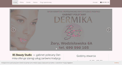 Desktop Screenshot of beautystudio-zory.pl