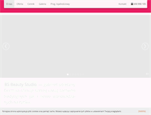 Tablet Screenshot of beautystudio-zory.pl